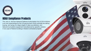 NDAA Compliant Security Cameras