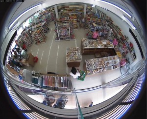 supermarket security camera installation